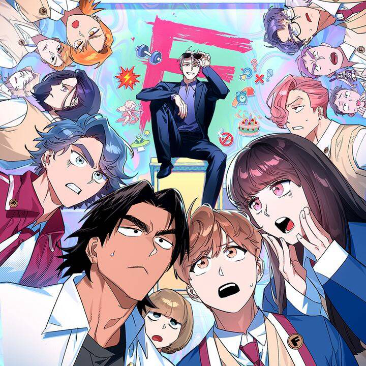 Truyện tranh Biệt Đội Siêu Anh Hùng Lớp F