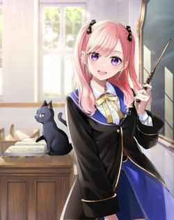 Truyện tranh Hắc miêu và lớp học phù thủy