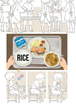 Truyện tranh Những Món Ăn Hợp Với Cơm !!!